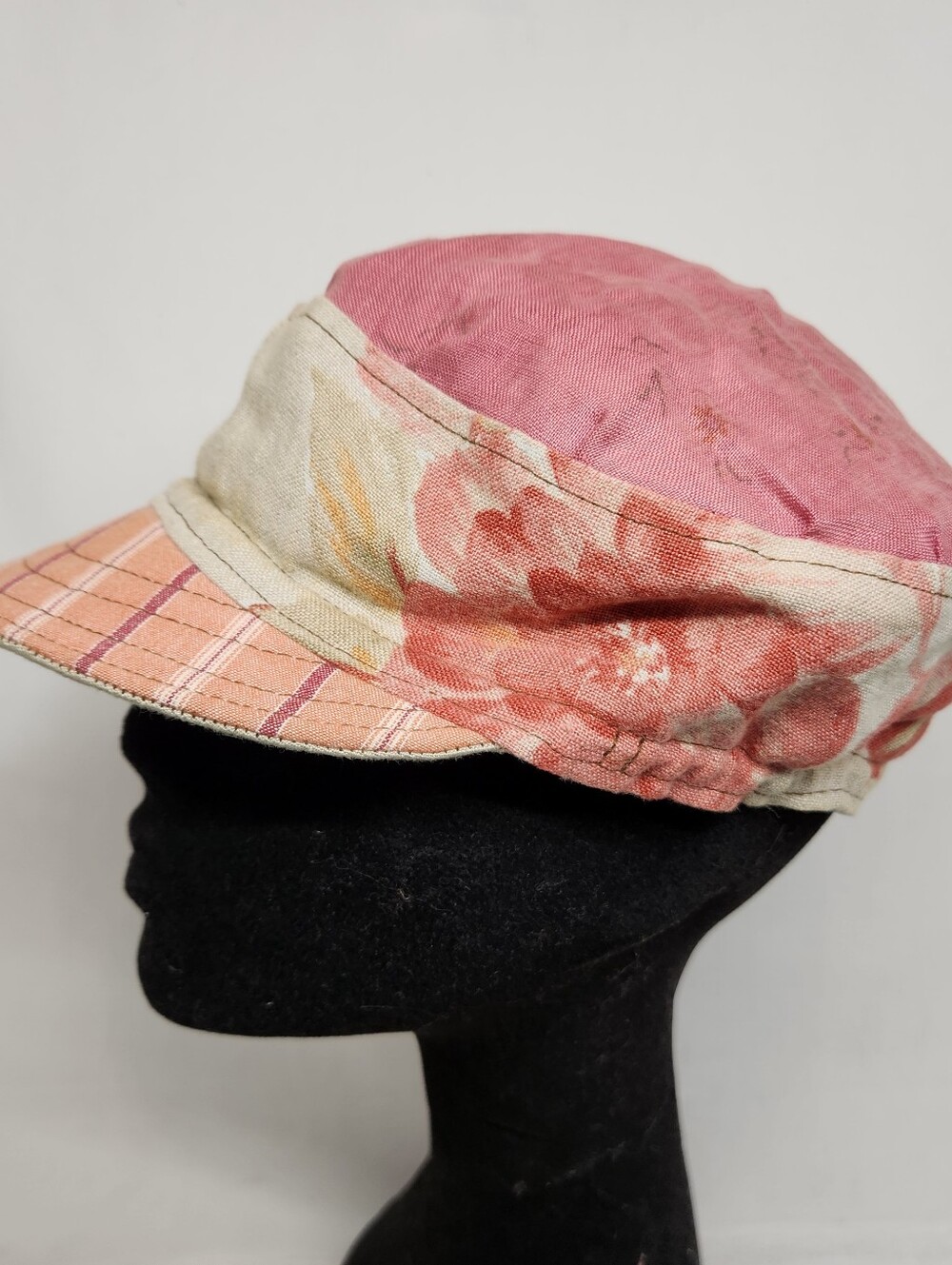 Sweater Heads Womens OS Adjustable Cadet Cap Hat Newsboy